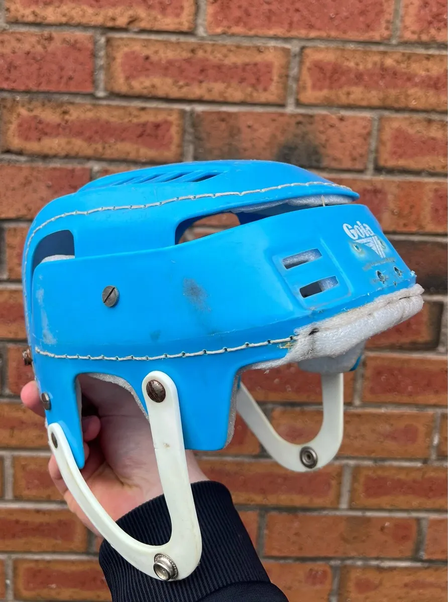Light blue replica Gola hurling helmet - Image 1