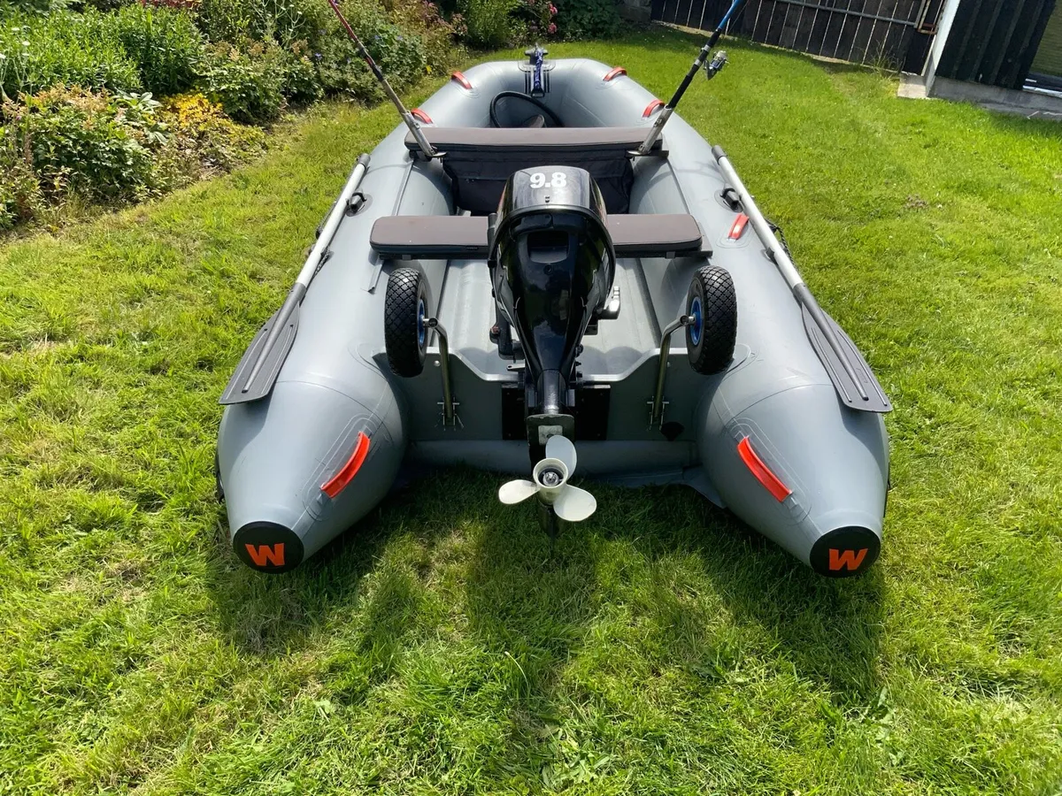 Inflatable boat & outboard plus gear - Image 1