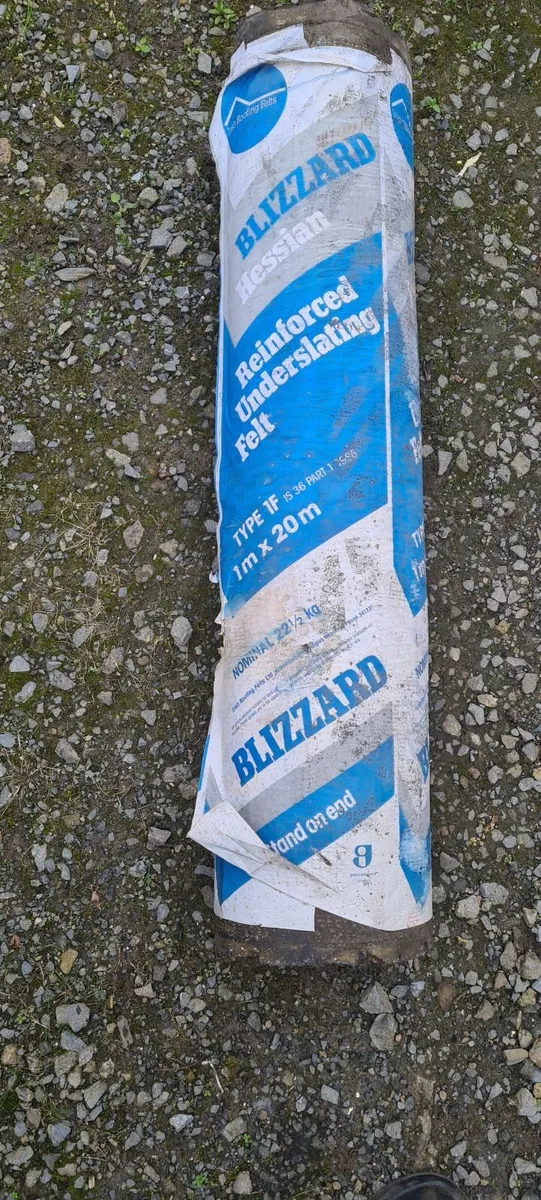 Blizzard Reinforced underslating felt 1meter x 20