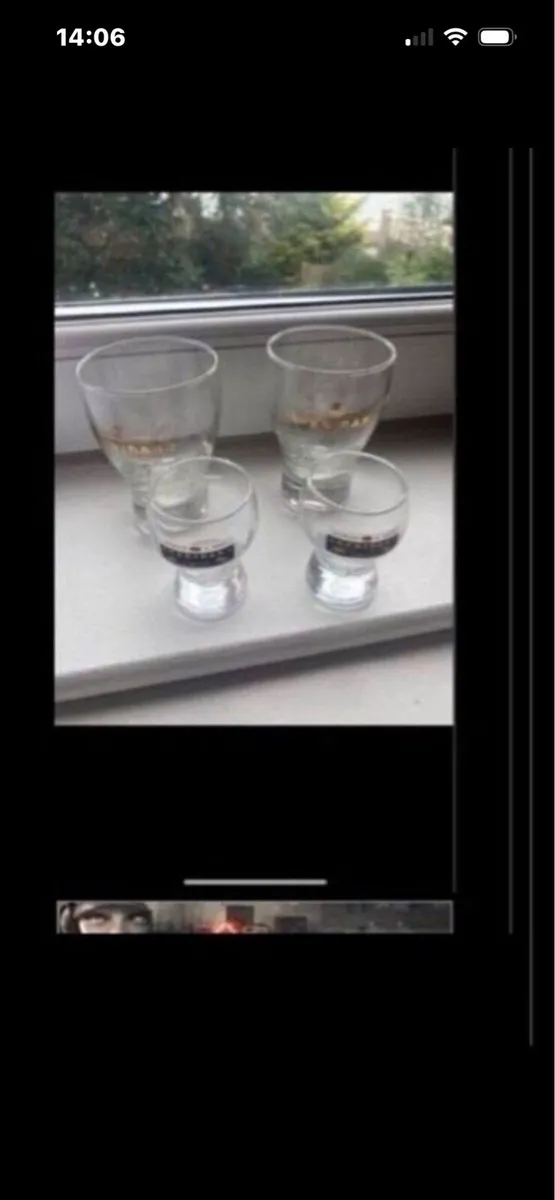 Sheridan Liquor Glasses (4) - Image 1