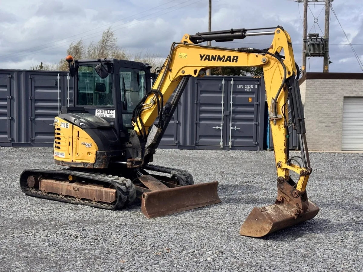 Yanmar VIO50 Excavator - Image 1