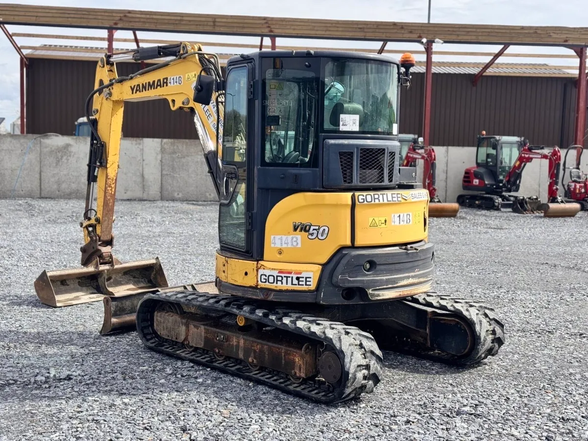 Yanmar VIO50 Excavator - Image 3