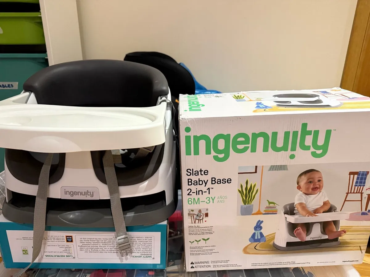 Ingenuity Baby Base 2-in-1 Booster Seat - Image 3