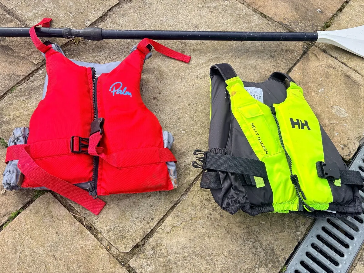 Double Kayak plus 2 paddles and lifejackets - Image 2