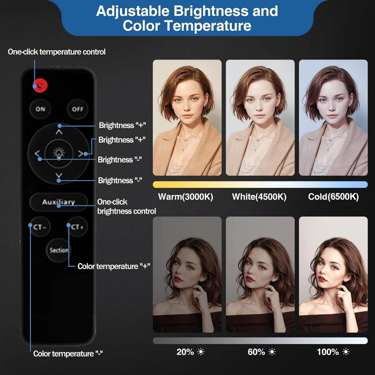 Softbox Lighting Kit 40x40cm Professional Soft - Image 3