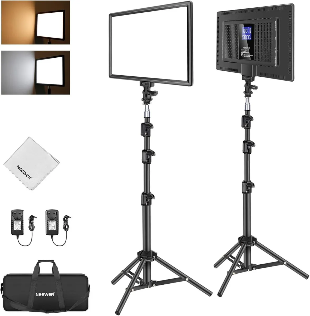 13 LED Video Light Panel Photography Lighting - Image 1