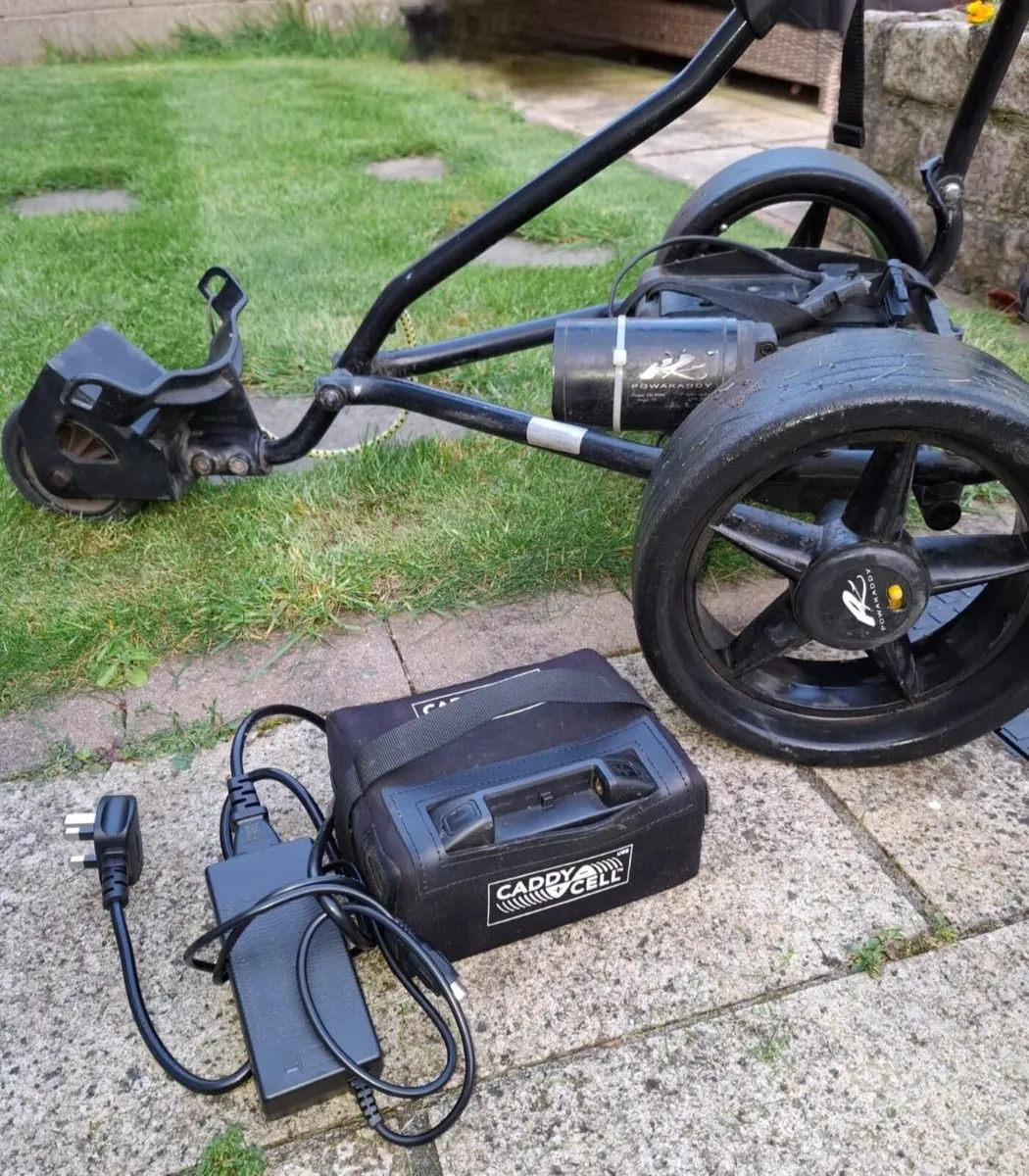 Powakaddy Electric Golf Trolley with battery & - Image 4