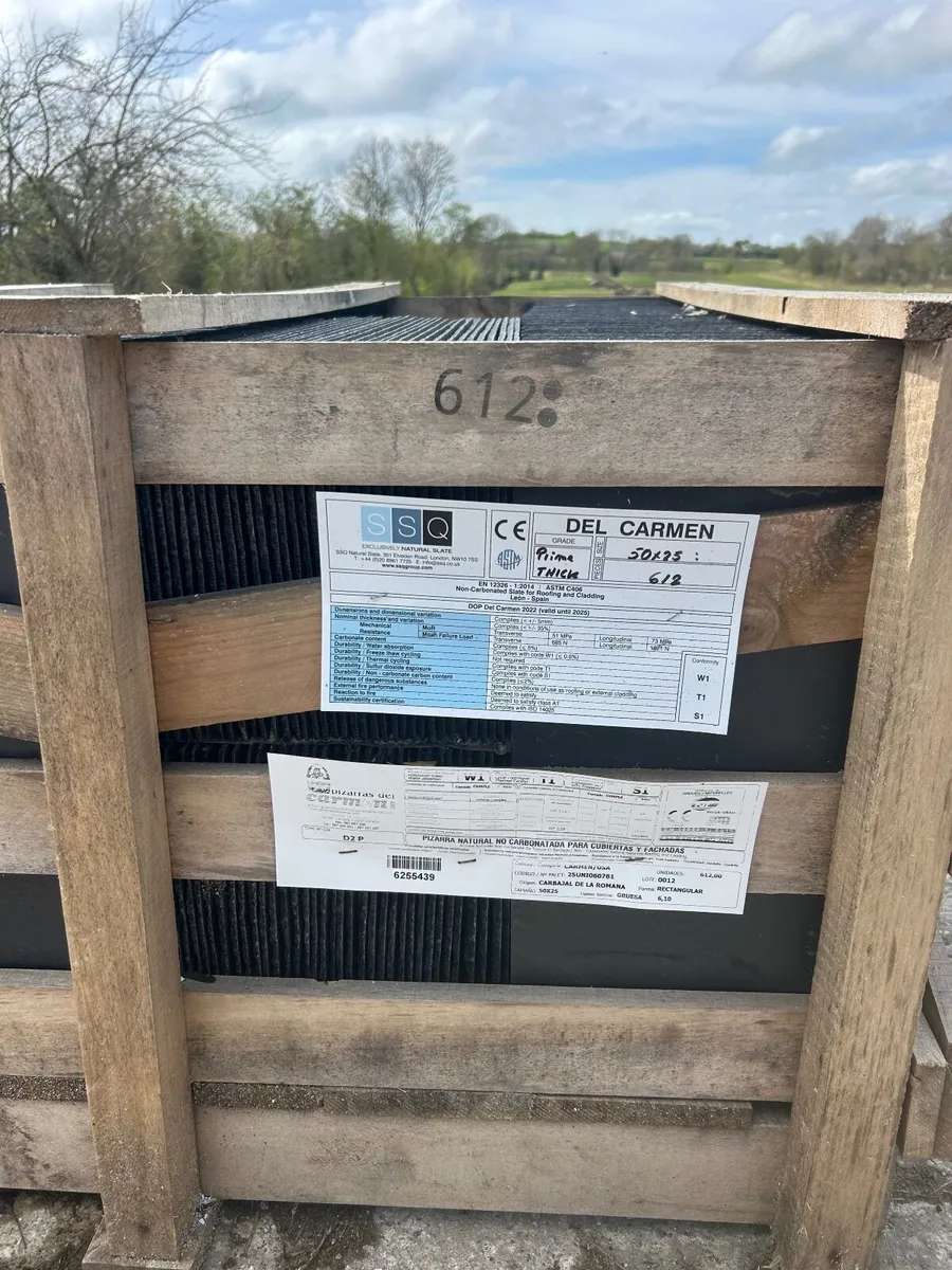 Natural roofing slate. - Image 2