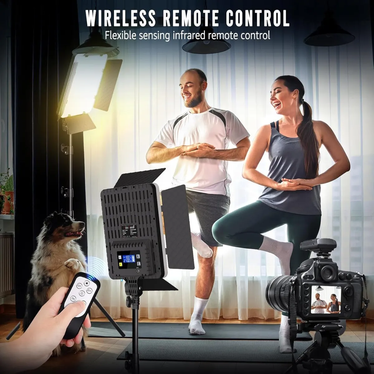 Photography Lighting 2Pack Bi-Color Studio Lights - Image 2