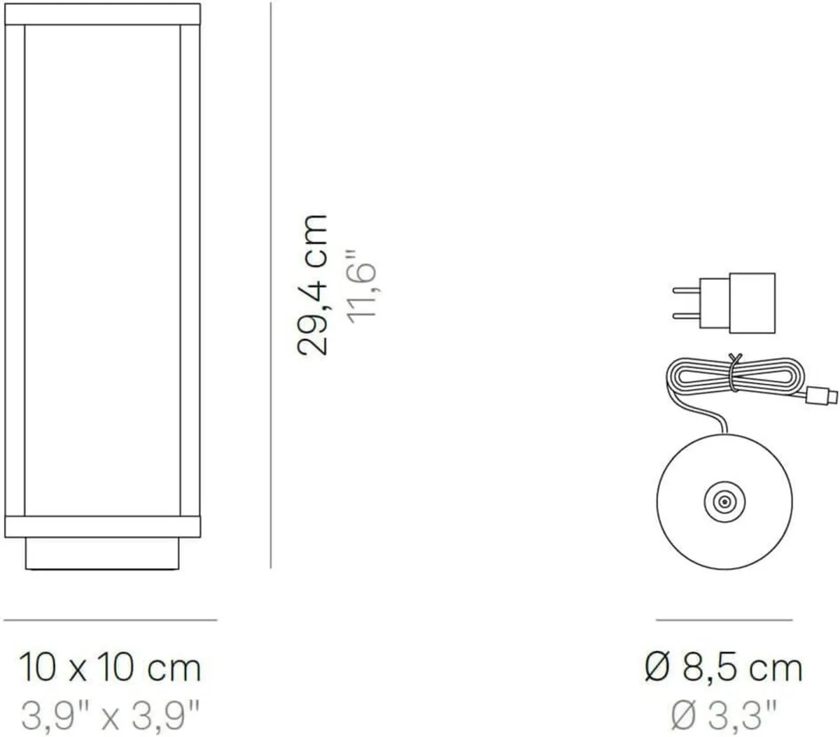 Home Pro Lamp Rechargeable and Wireless Table - Image 3