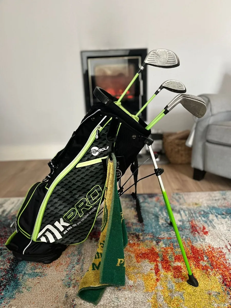 MK Kids Age 9 -11 (57") Junior Golf Set RH Green - Image 1