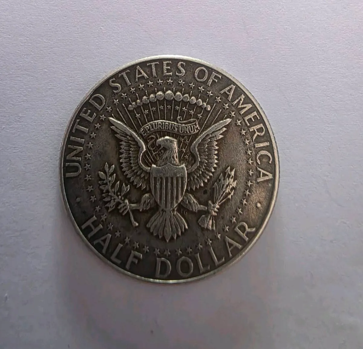 1964 silver kennedy half dollar - Image 2