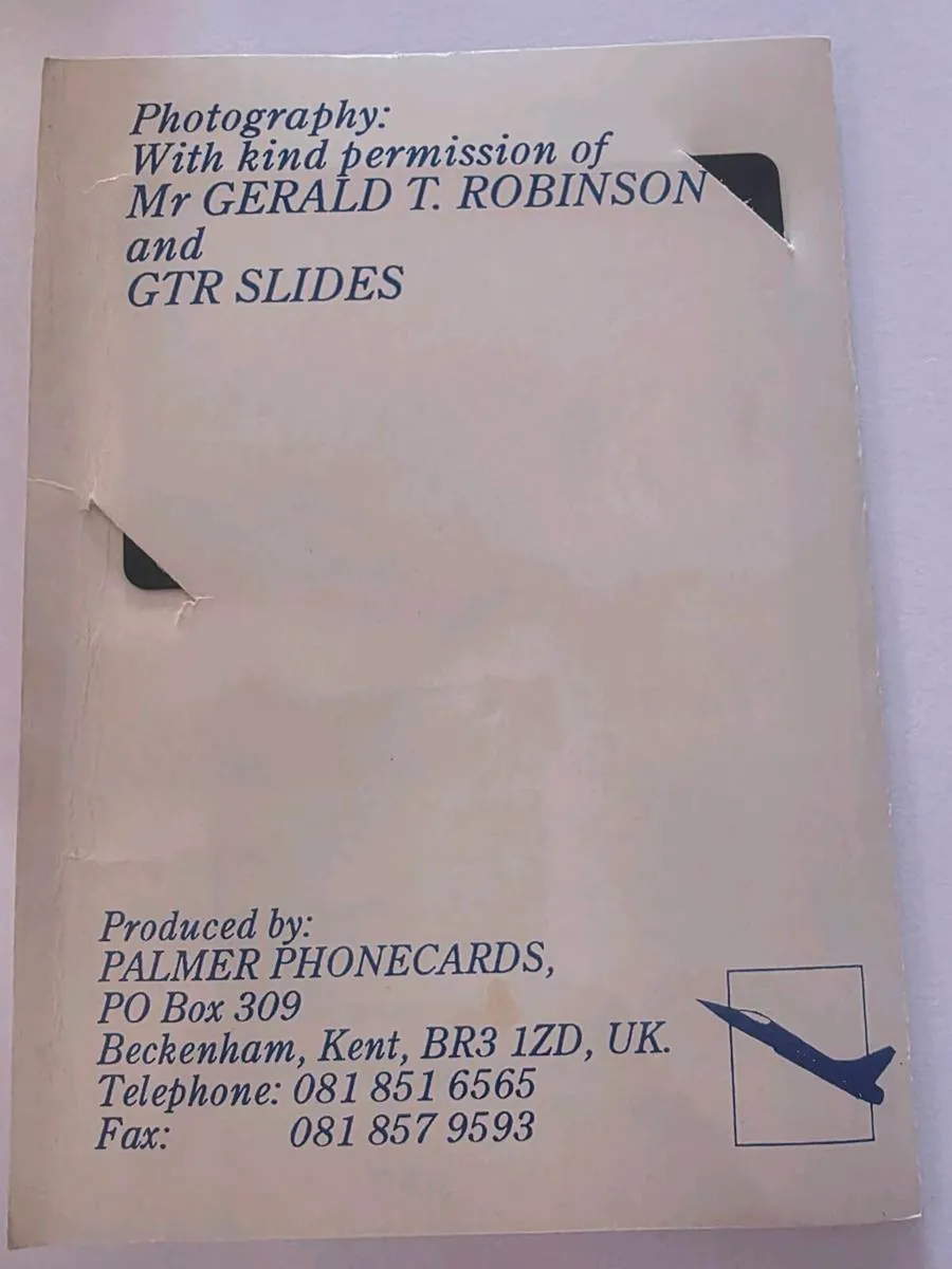 Concorde phone card limited edition - Image 3