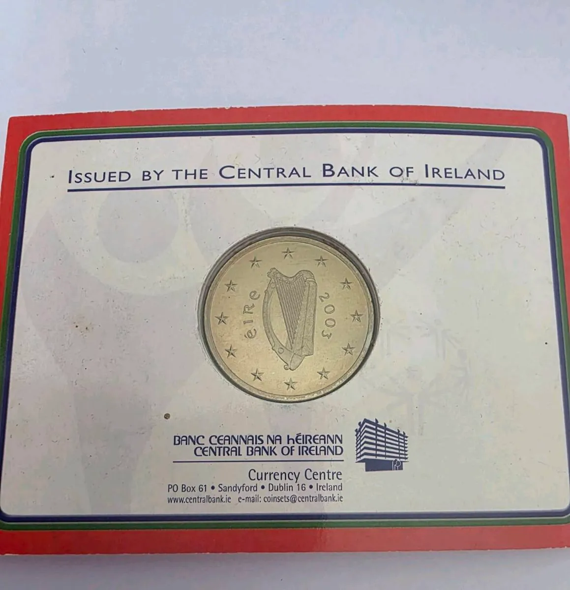 2003 commerative 5 euro coin - Image 3