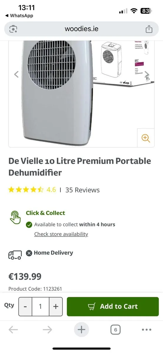 Dehumidifier 10 Litre - Image 4