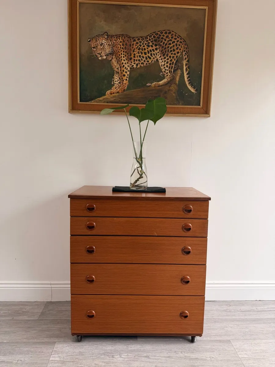 Mid Century Chest of Drawers - Image 1