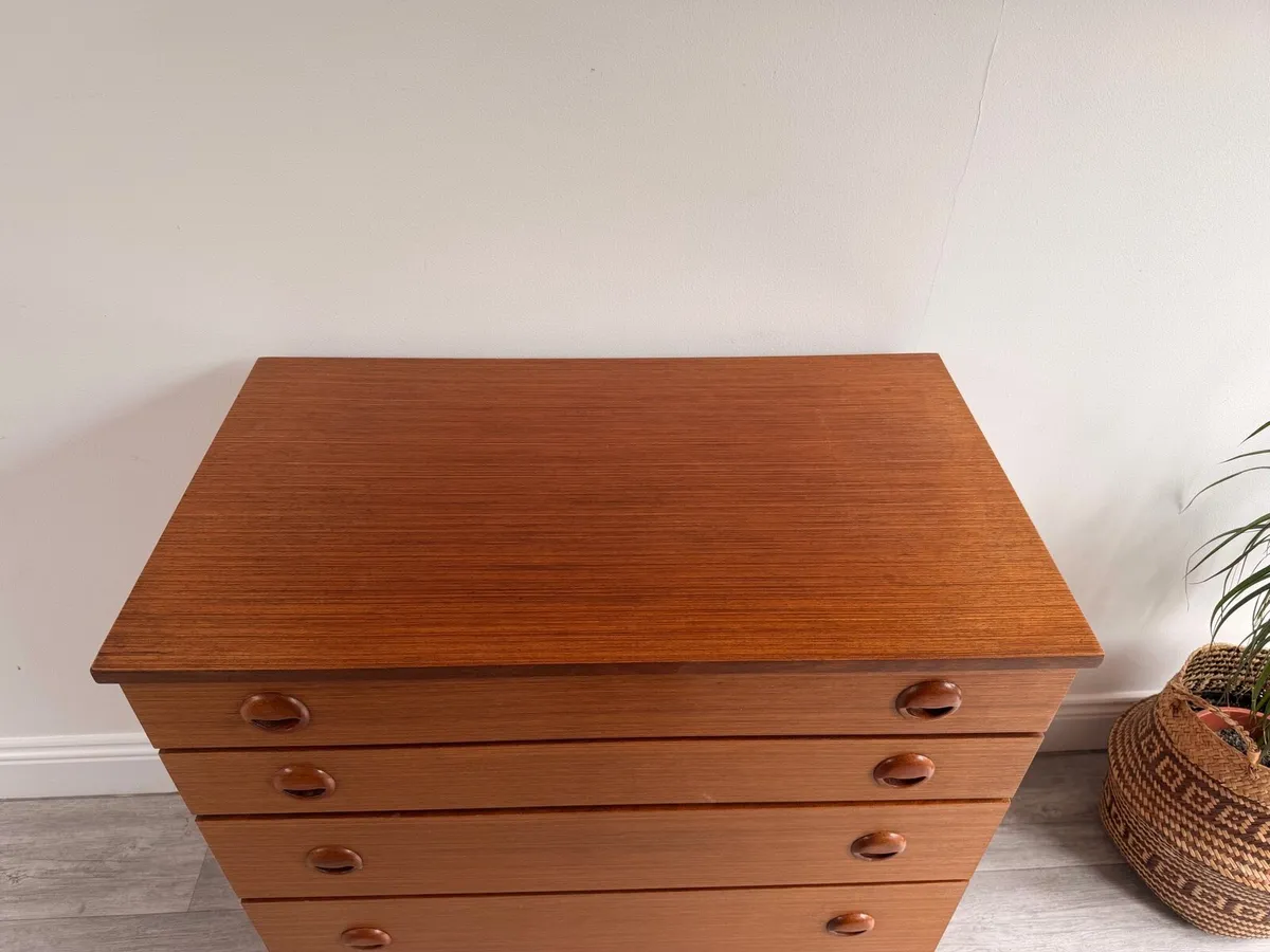 Mid Century Chest of Drawers - Image 4