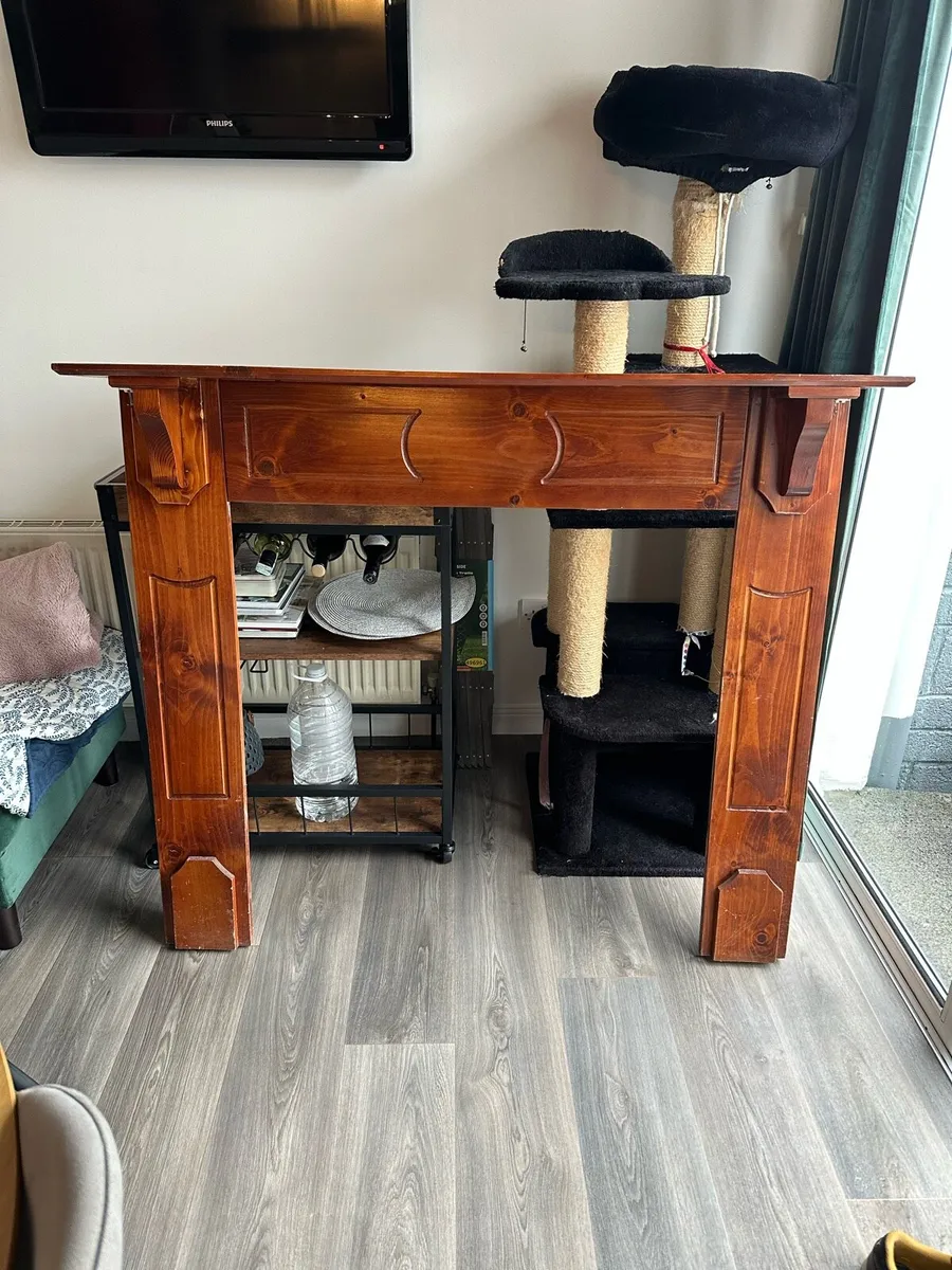 Fireplace timber surround - Image 2