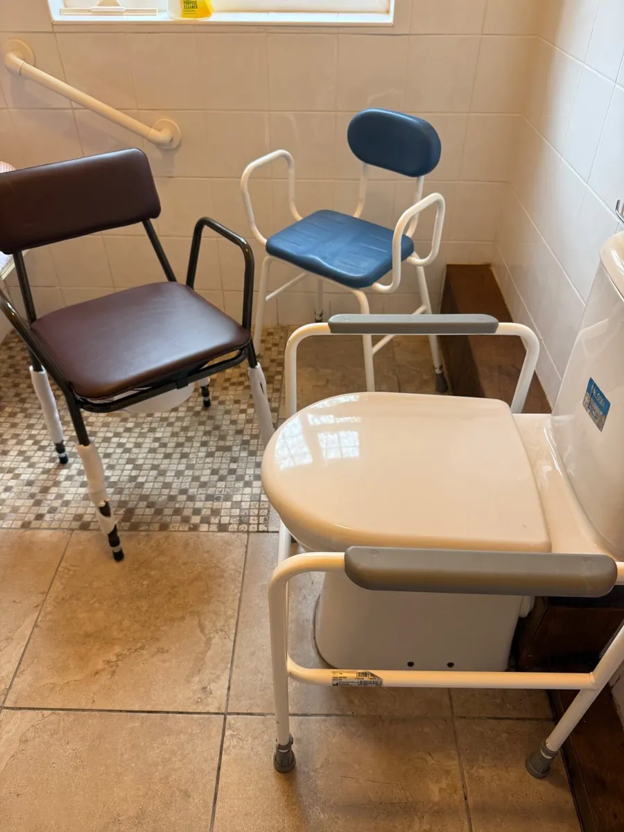 COMMODE, SHOWER CHAIR, TOILET ASSIST - Image 2