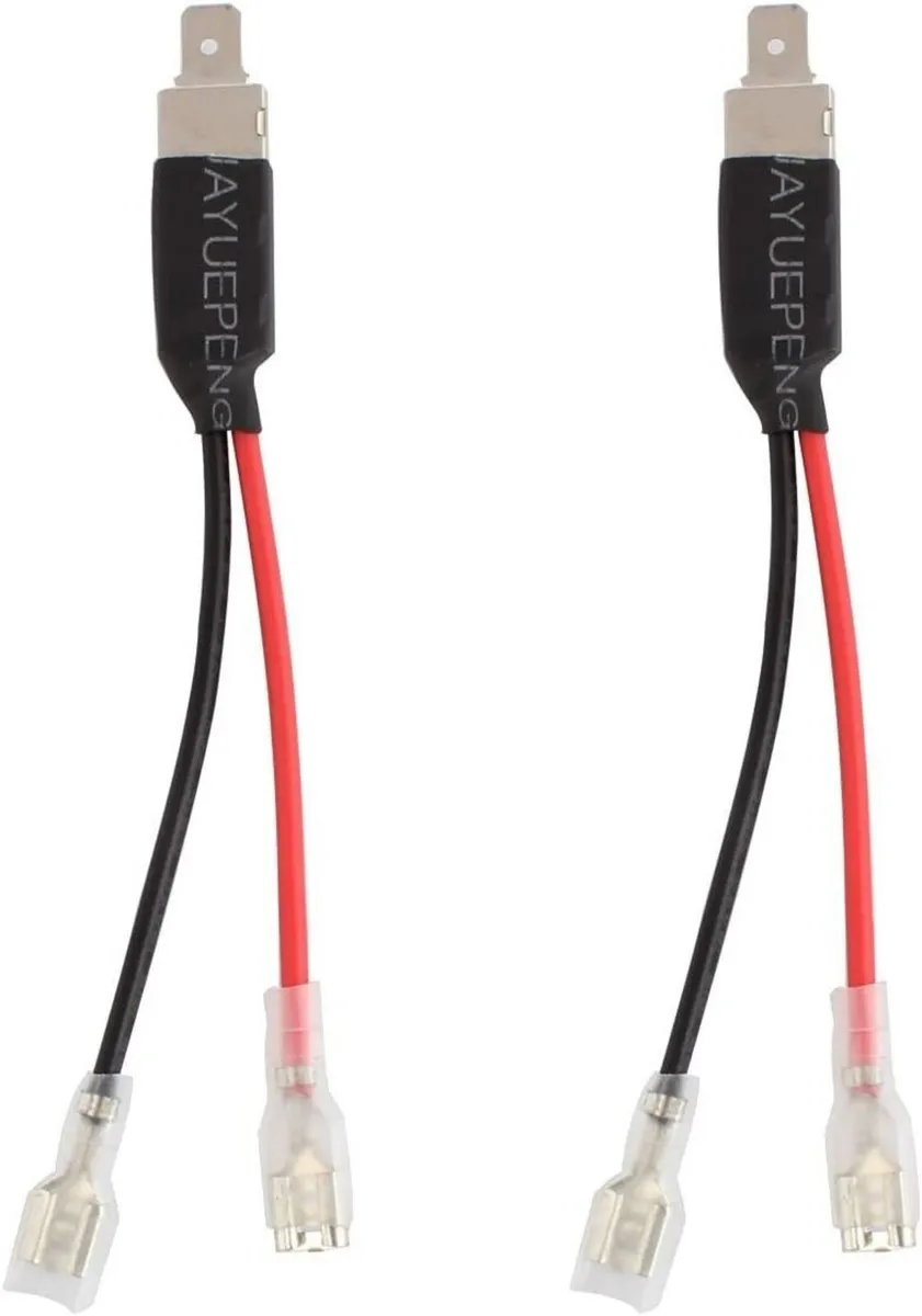 Single Diode LED Headlight Converter Male Plug - Image 3