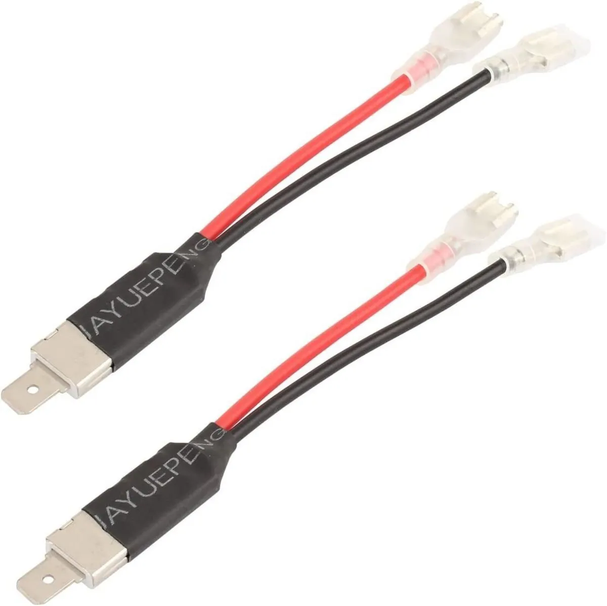 Single Diode LED Headlight Converter Male Plug - Image 1