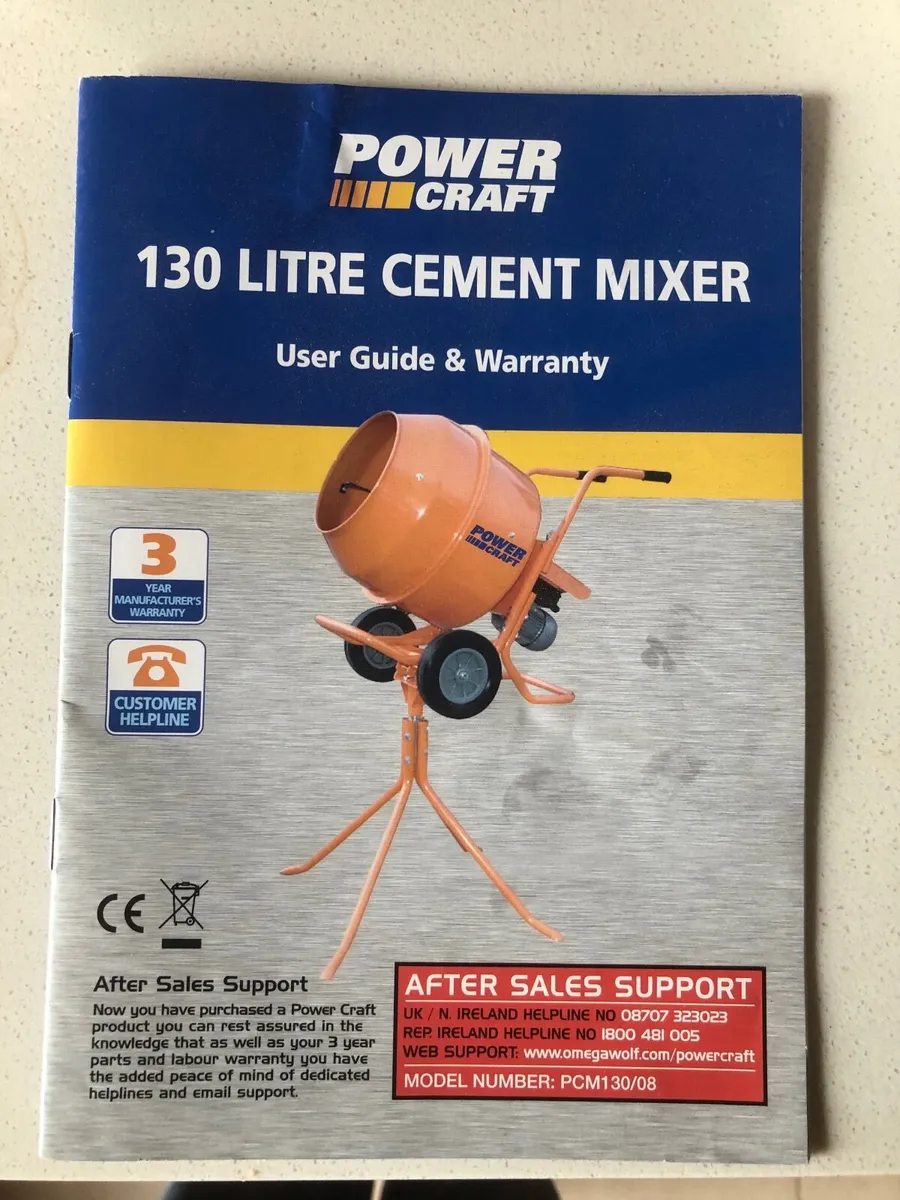 Cement mixer very clean  little used - Image 4