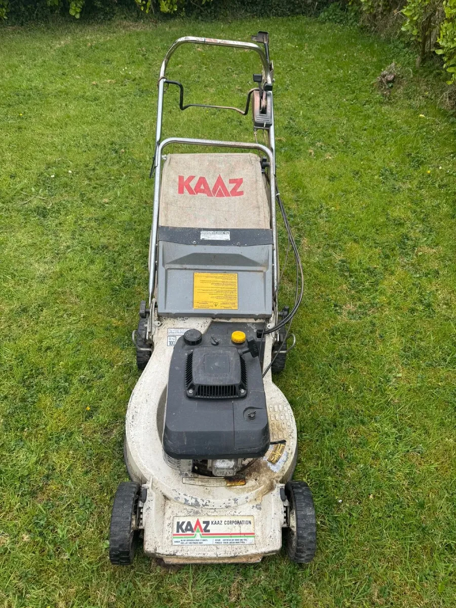 Lawn mower   Kaaz  very sturdy