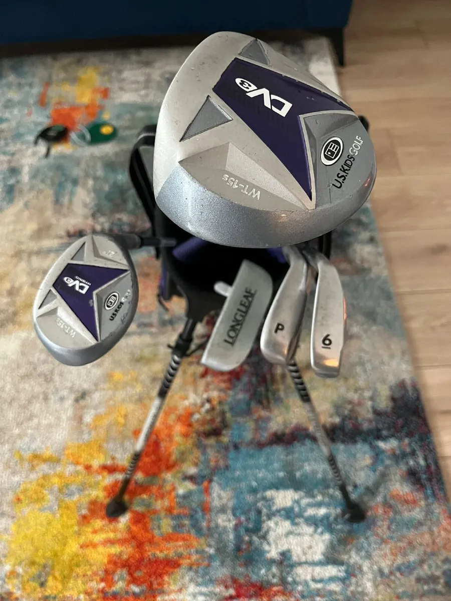 US Kids Junior Age 9+ (54") 5 Club Stand Set Right - Image 2