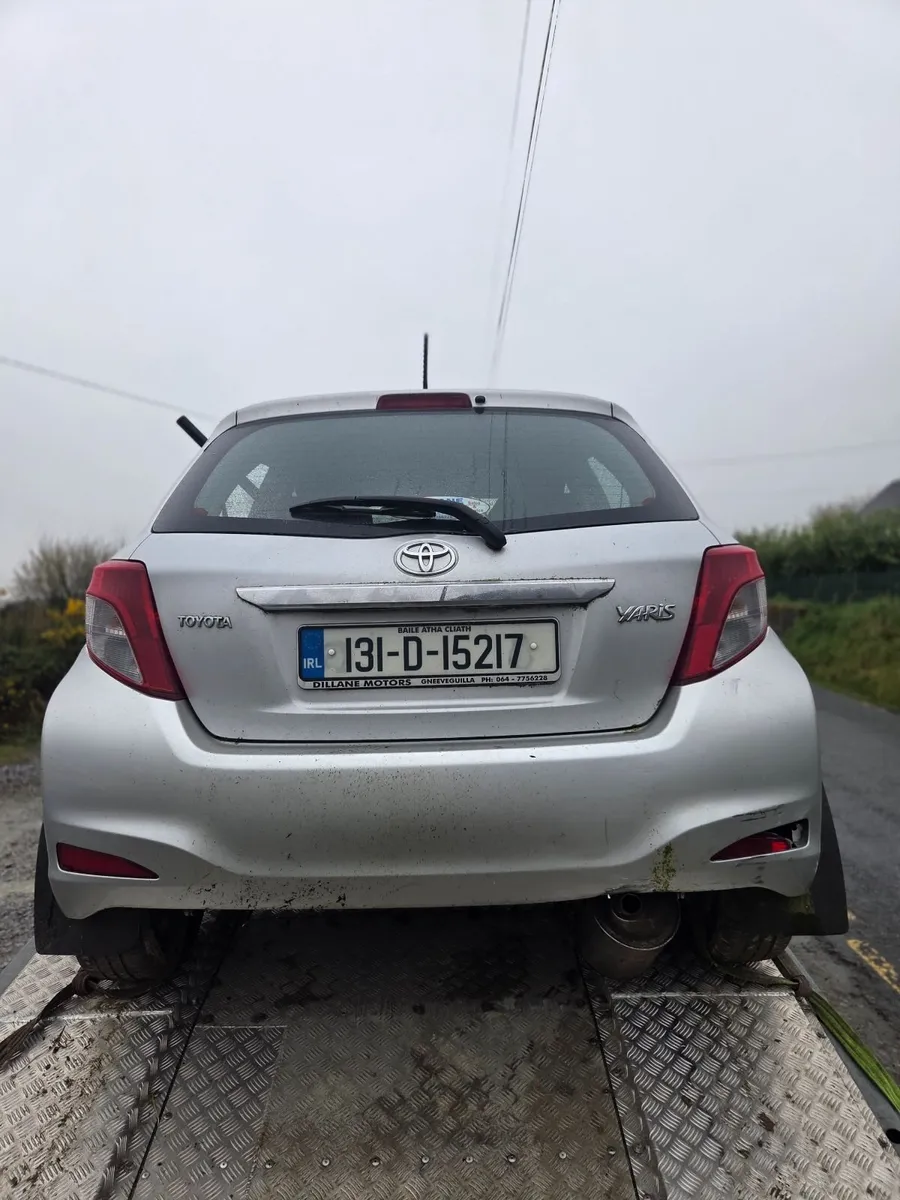 2013 TOYOTA YARIS 1.0 MANUAL BREAKING PARTS - Image 3