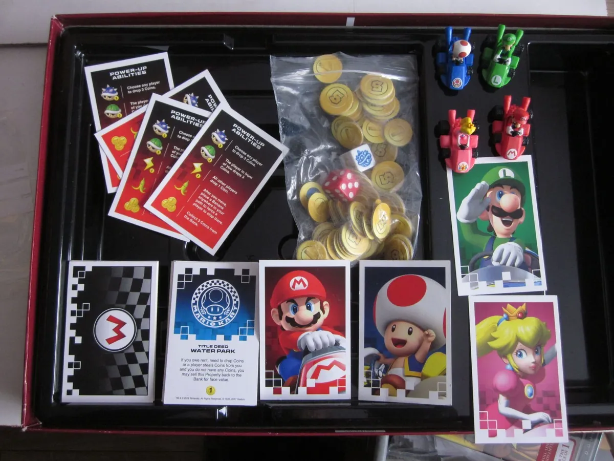 Mario Monopoly Gamer Mario Kart Board Game - Image 3
