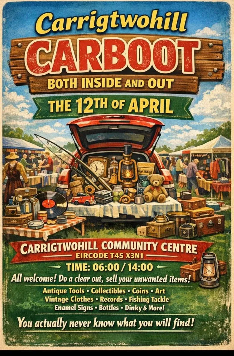Carrigtwohill carboot sale