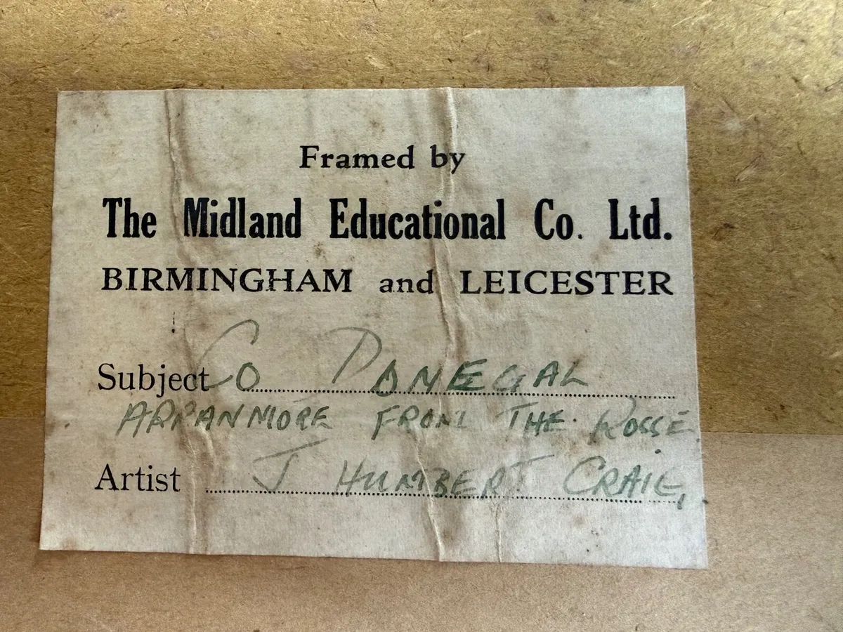 JAMES HUMBERT CRAIG PRINT LANDSCAPE - Image 2