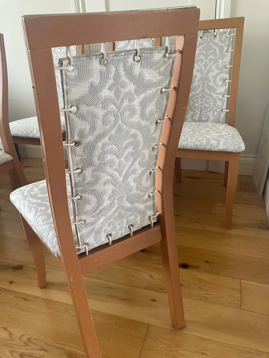 6 Dining chairs - Image 2