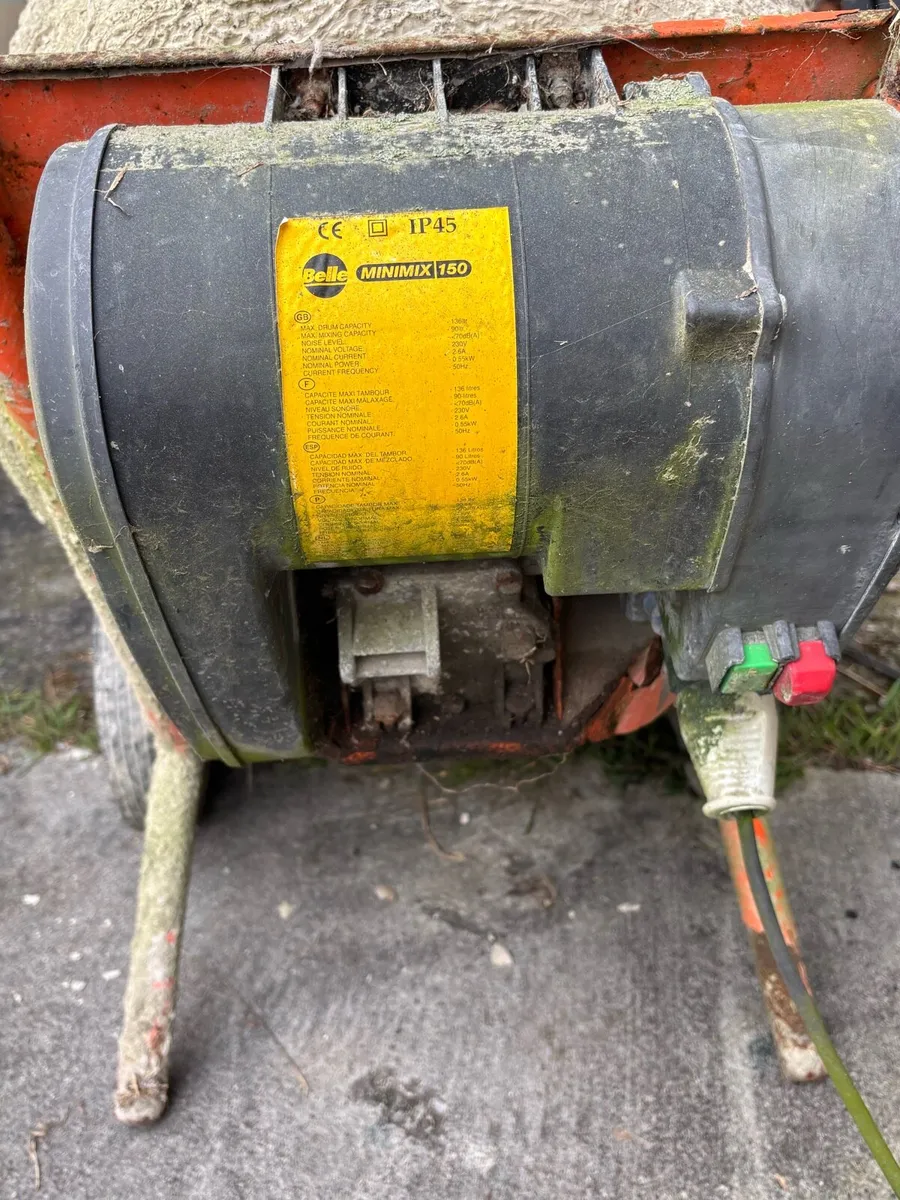 Electric Cement Mixer. - Image 2
