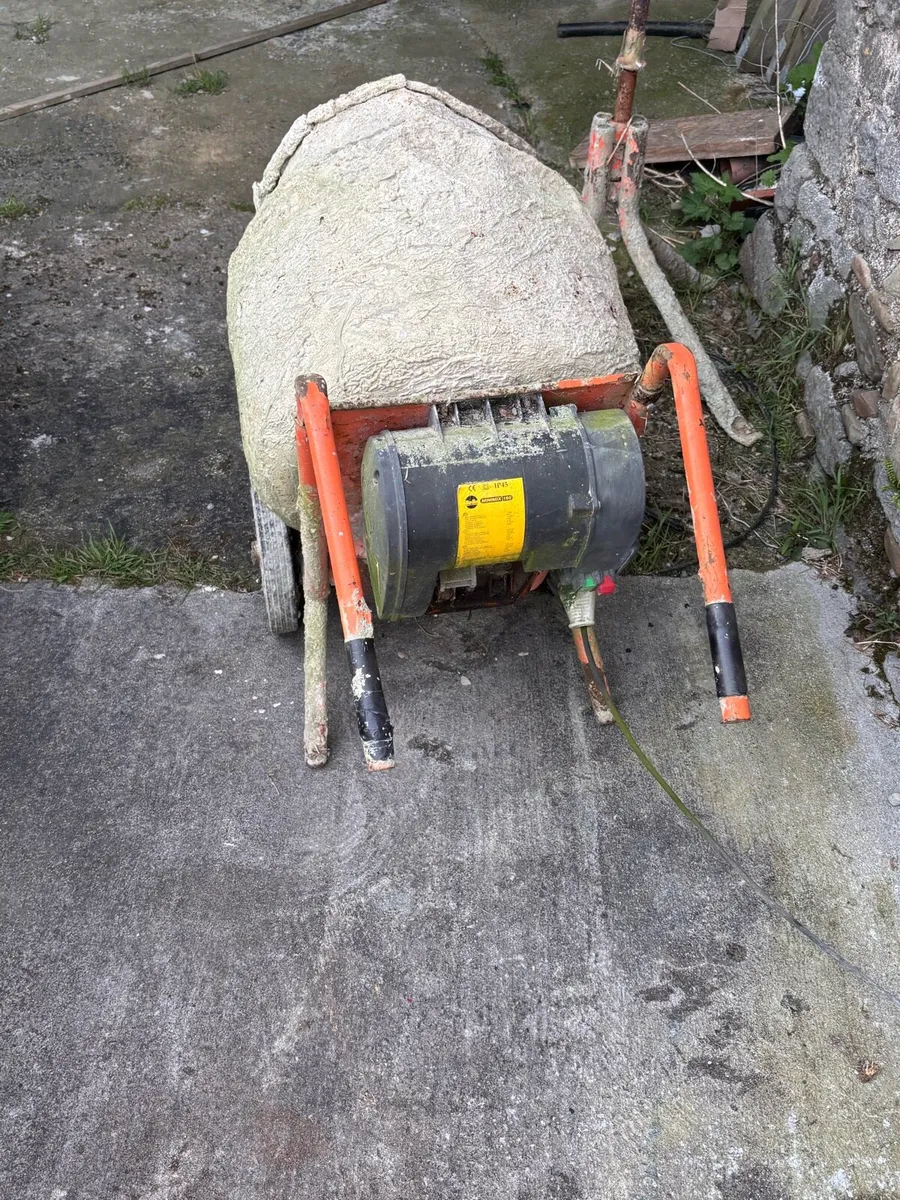 Electric Cement Mixer. - Image 3