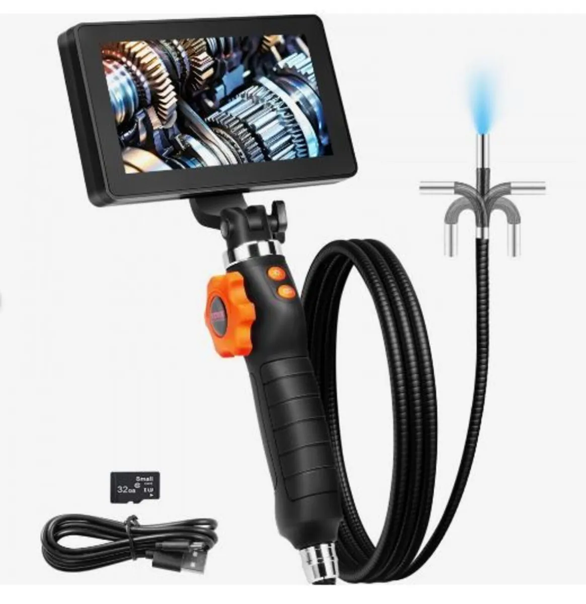 Articulating Borescope Camera with Light - Image 1