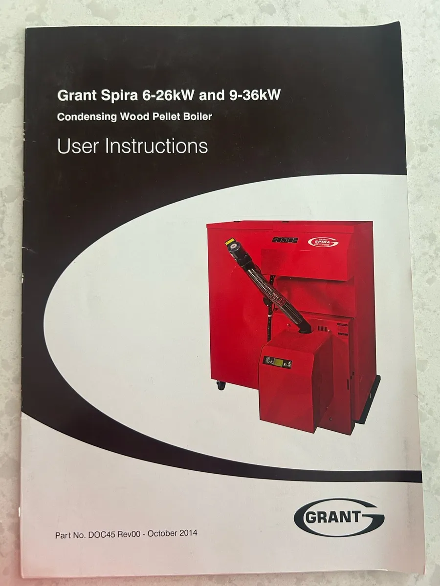 GRANT SPIRA WOOD PELLET BOILER - Image 4