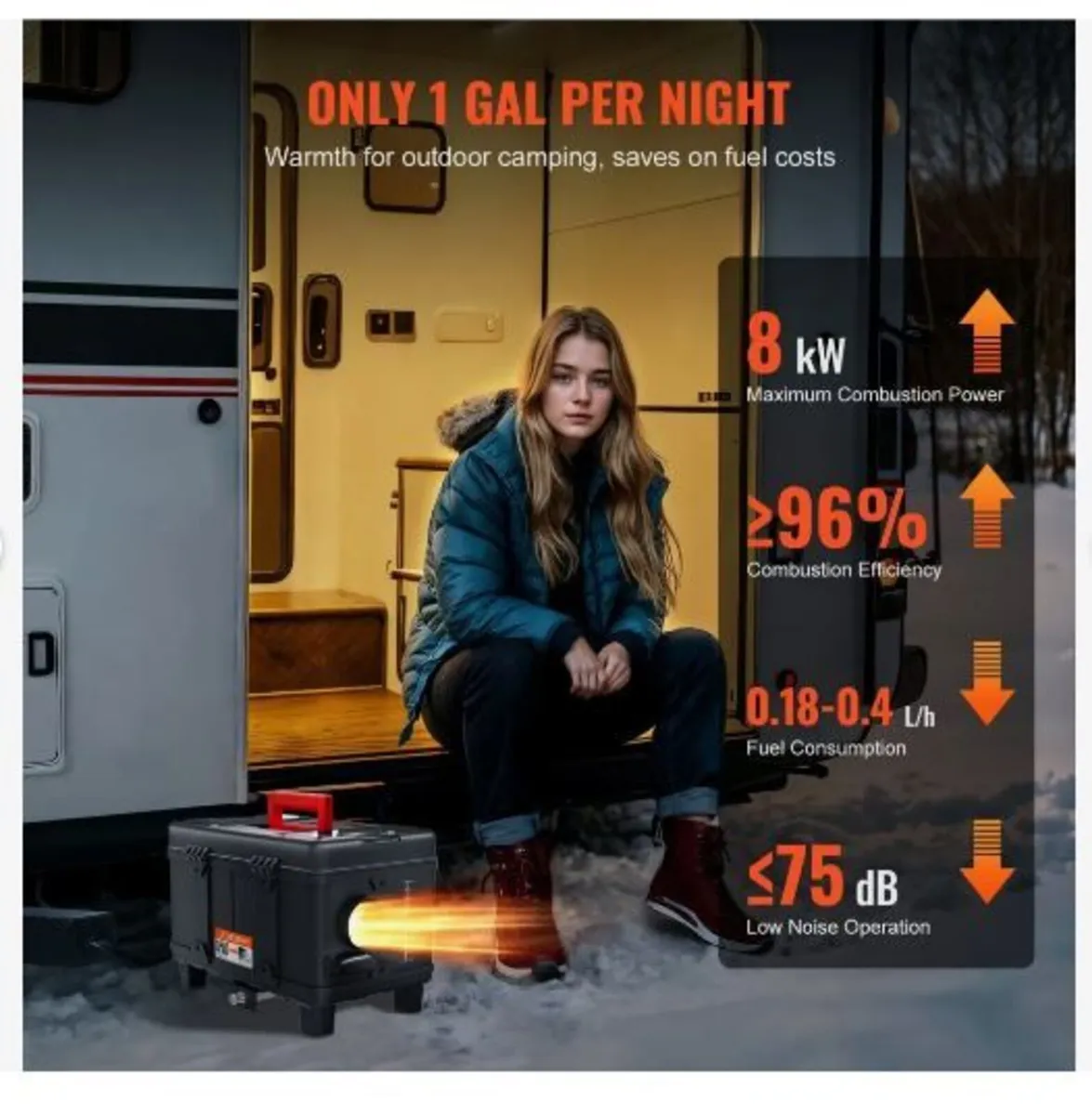 5-8KW Diesel Heater, 12V/24V - Image 4