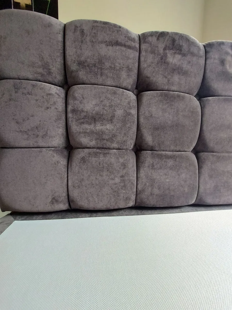 Standard double size bed frame with the headboard - Image 3