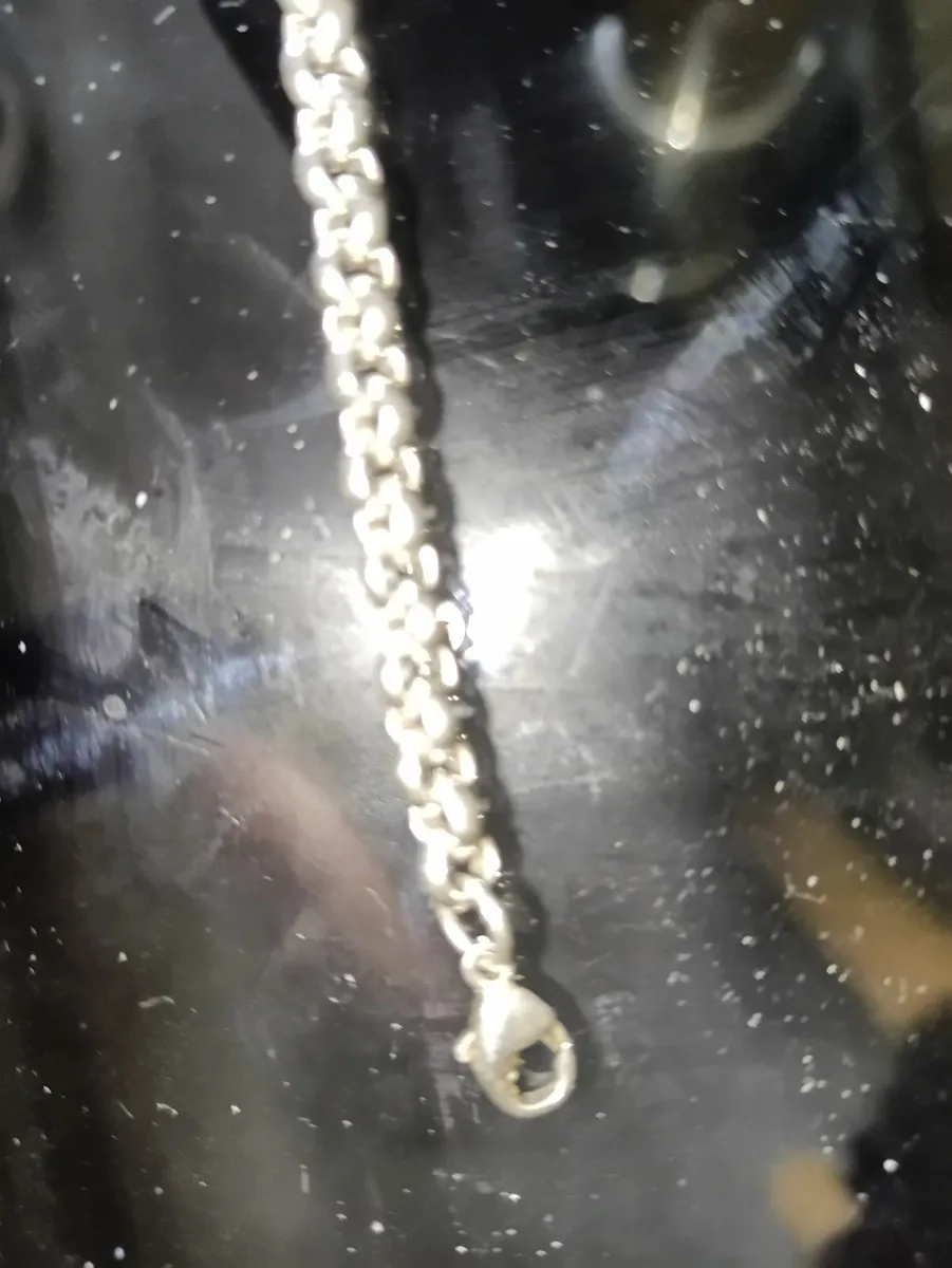Mens silver chain - Image 1