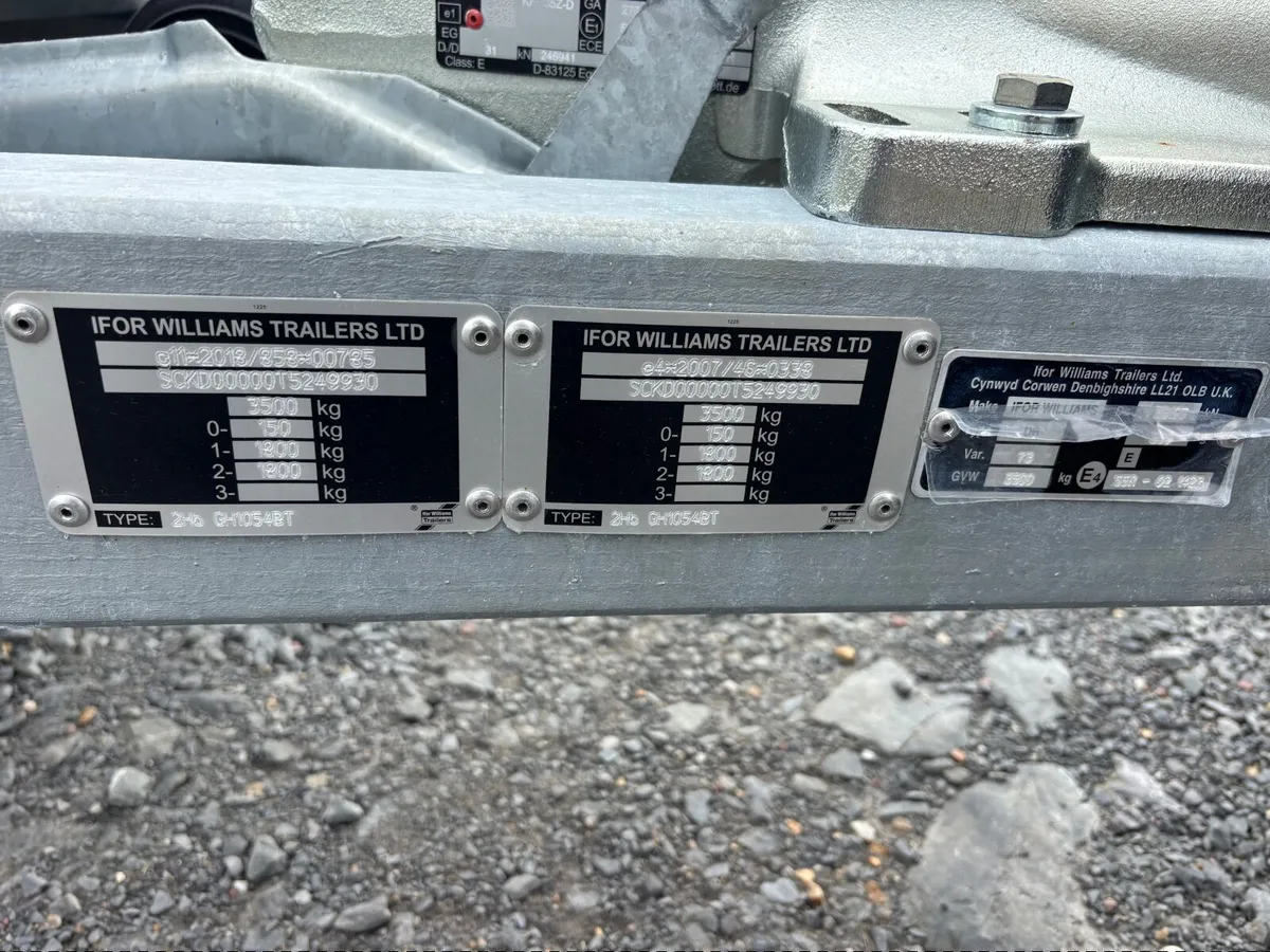 IFOR WILLIAMS GH1054 Plant Trailer - Image 2