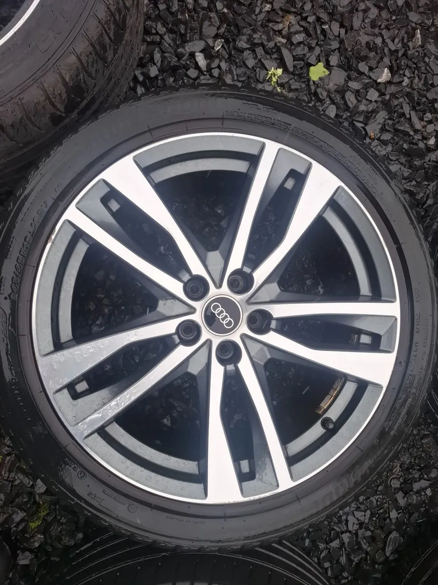 19" Genuine Audi A6 S Line Alloys with tyres - Image 3