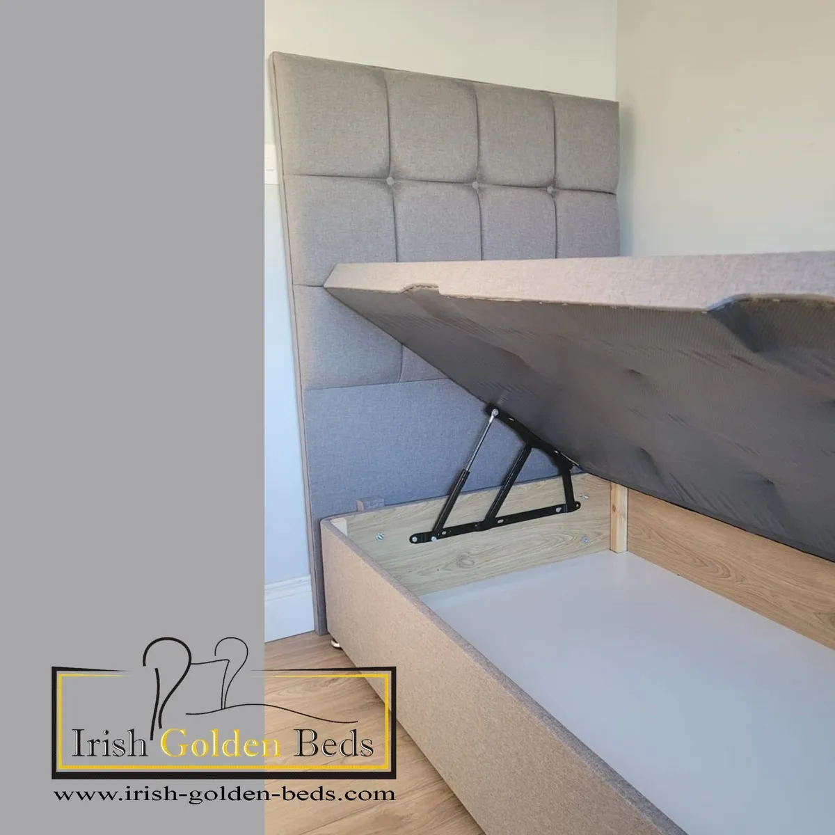 bed frame and headboard, free delivery - Image 1