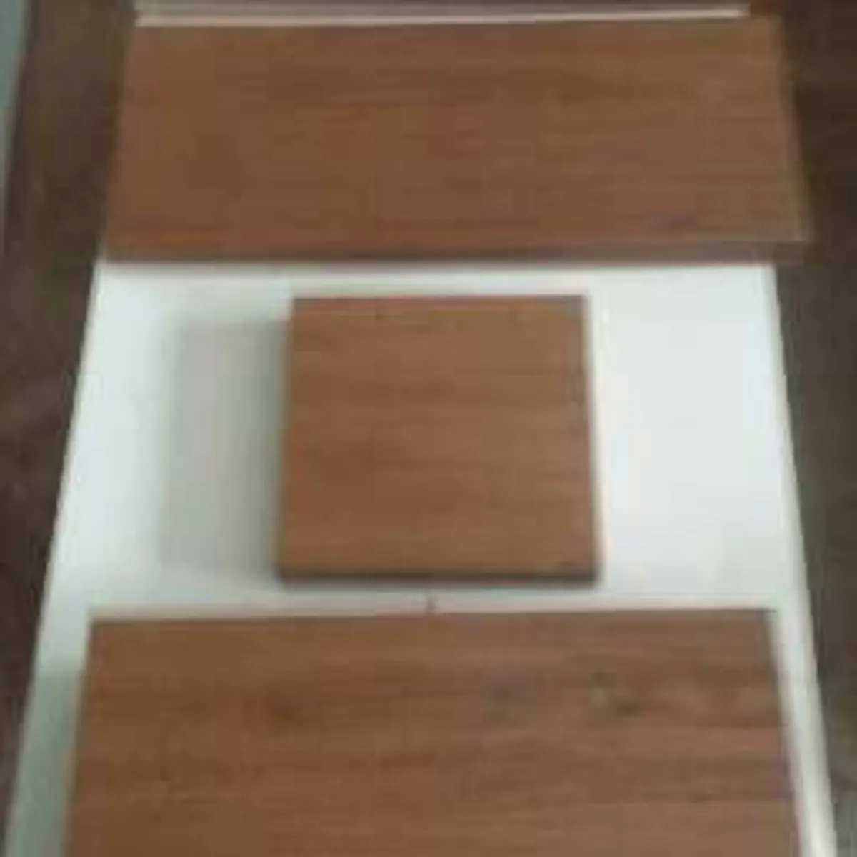 Floating shelving one with hidden drawer. 2 x 60cm - Image 1