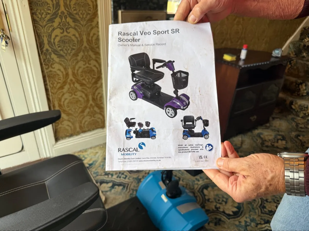 MOBILITY SCOOTER RASCAL VEO SPORT SR - Image 1