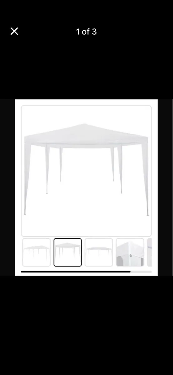 VidaXL Party Tent 3x6m Gazebo/Marquee - Image 1