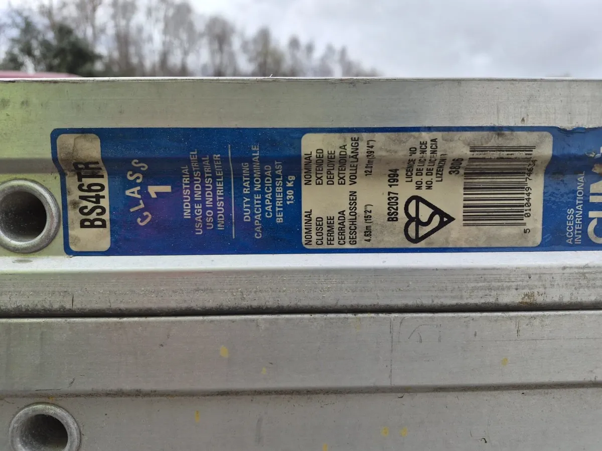 Heavy Duty Aluminium Ladder - Image 1