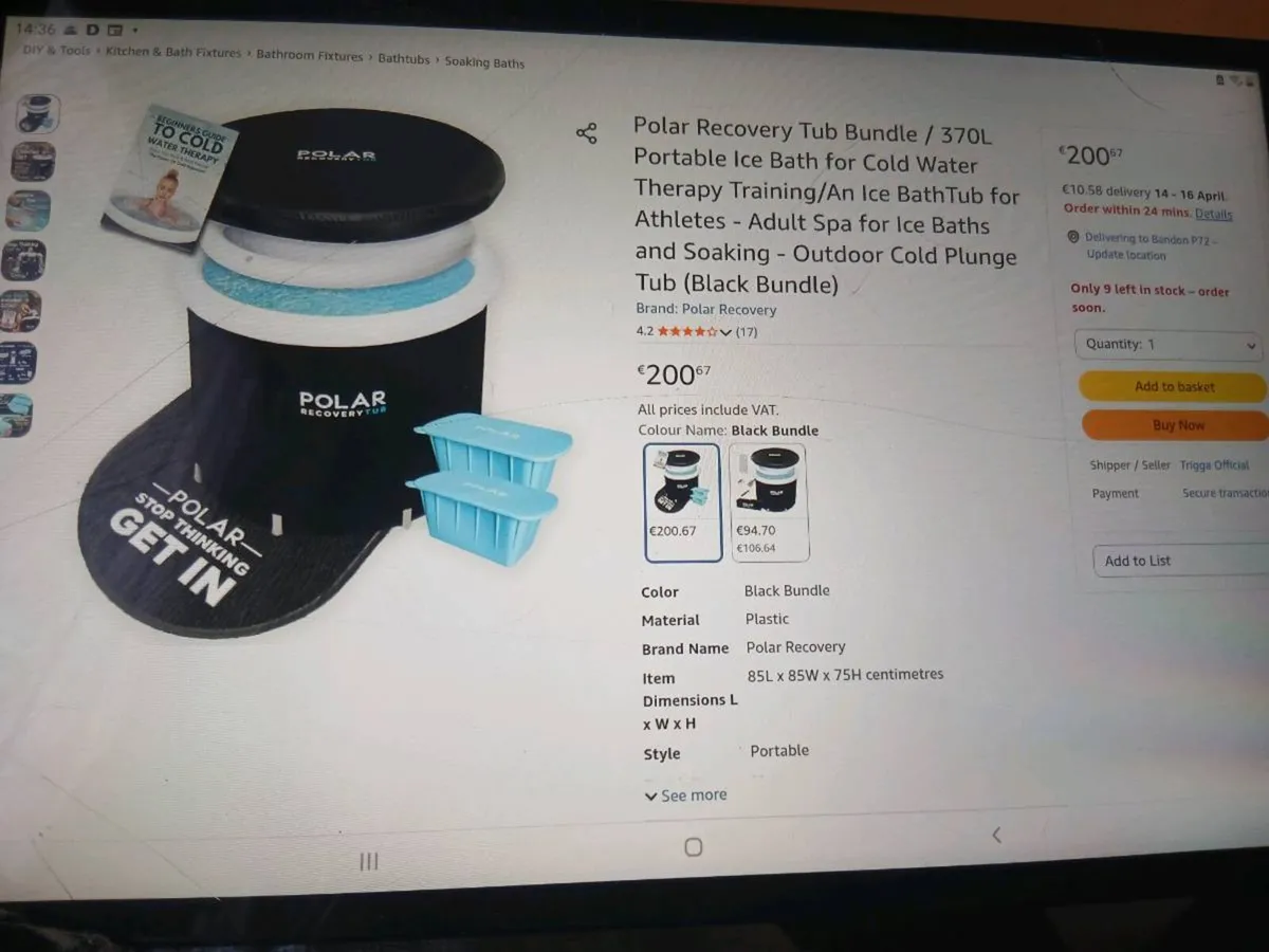 Polar Recovery XL Plunge Pool - Image 1