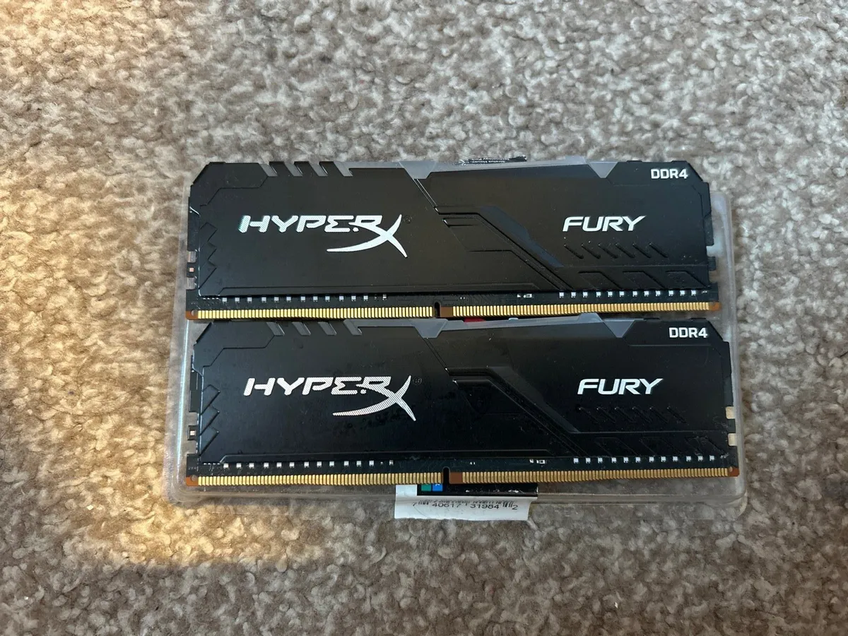 2x 8gb Hyperx Fury DDR4 3200mhz