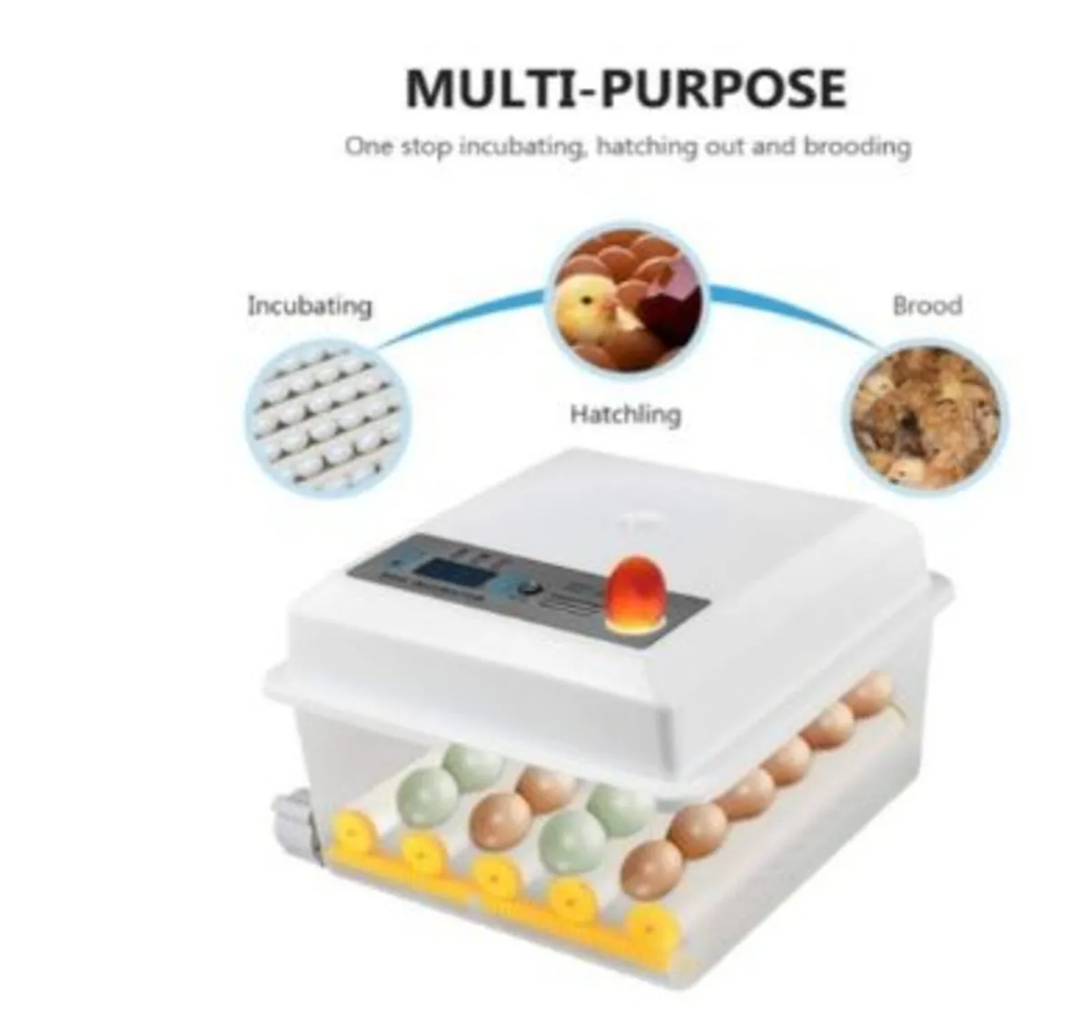 Automatic 16 Egg Incubator Temp Control Hatch - Image 2